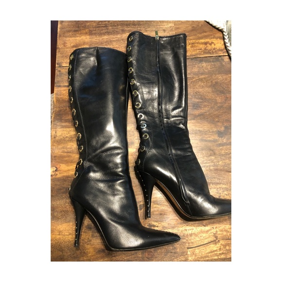 YSL Leather boots - Picture 3 of 5